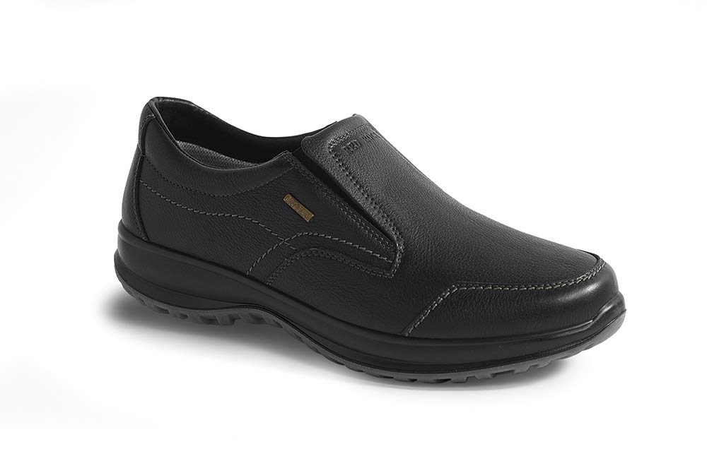 RED ROCK Mocassino Oliato Nero Active con Elastico - Scarpe Invernali