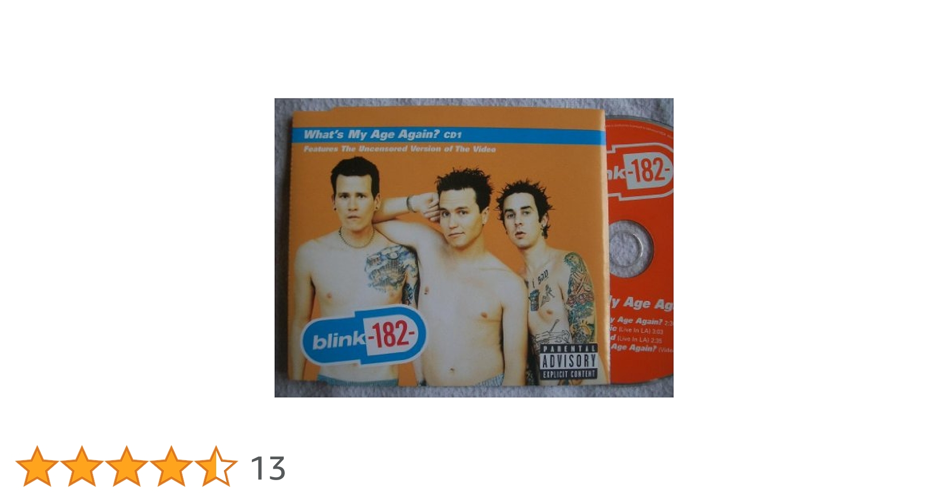 blink182 『What's My Age Again?』 アナログ盤 blink182 『What's My Age Again?』 アナログ盤 What's My Age