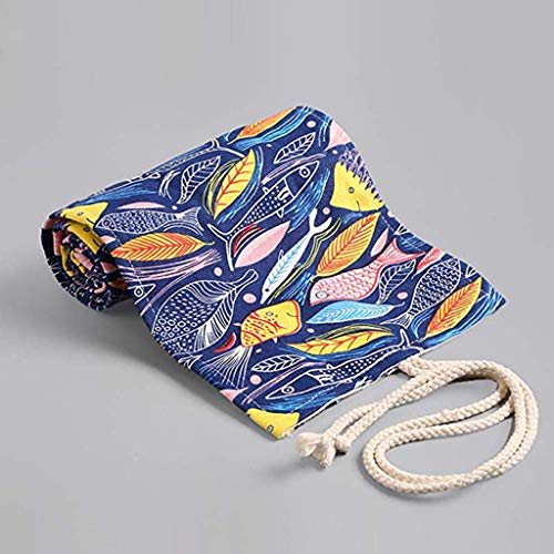 Image of Paint Brush Bag Roll Up Art Painting Brushes Cases Holder for Artist Draw Pen Watercolor