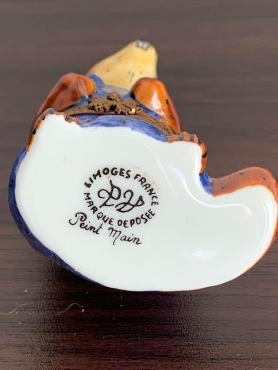 お値下げ✽仏リモージュボックス✽ピルケース✽VINTAGE(修復アリ品