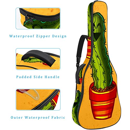Étui de protection rembourré pour guitare classique et acoustique Motif chouette et lune, Multicolore 04, 42.9×16.9×4.7… - Les Beatles, Paul McCartney, John Lennon, RIngo Starr, George Harrison Étui de protection rembourré pour guitare classique et acoustique Motif chouette et lune, Multicolore 04, 42.9x16.9x4.7… – Image 5
