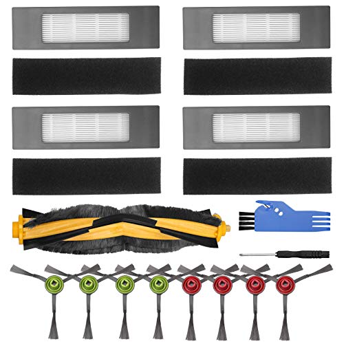 PIGUOAT -Zubehör-Set für Ecovacs DEEBOT OZMO T8 AIVI T8 Max T8 T5 POWEWR Saugroboter Cover