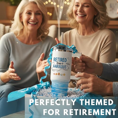 Retirement Gift For Woman 2026, Retired Gifts For Women, Retirement Tumbler For Women, Retired Mug For Woman, Retiring Present Ideas Cup, Goodbye Gifts For Coworkers, Friends, Colleague, Boss, Teacher by Vivulla68 - Used condition - Image 6