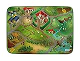  Spielteppich Ultrasoft - Rutschfest 100 x 150 cm (Bauernhof)