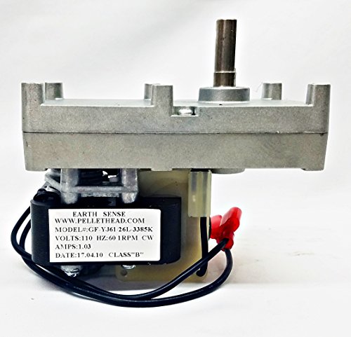 Napolean Pellet Auger Motor NPS40, NPI40, NPS45, NPI45 w/Hole # NPAM/PH-CW1H - Thumbnail 2