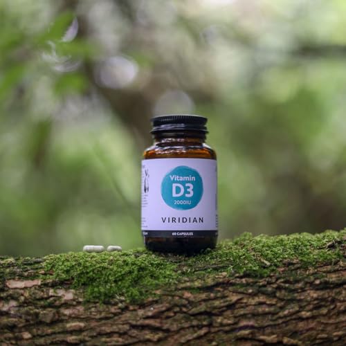 Viridian - Vitamin D3 2000IU - 150 Vegan Capsules for Bones, Teeth & Immunity | Clinically Studied Plant Sourced Formula | Optimal Dose | 100% Active Ingredients, No Artificial Additives - Image 4