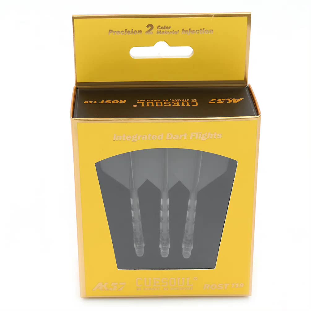 CUESOUL ROST T19 Integrated Dart Shaft and Flights Big Wing Shape,Set of 3 โ image 1