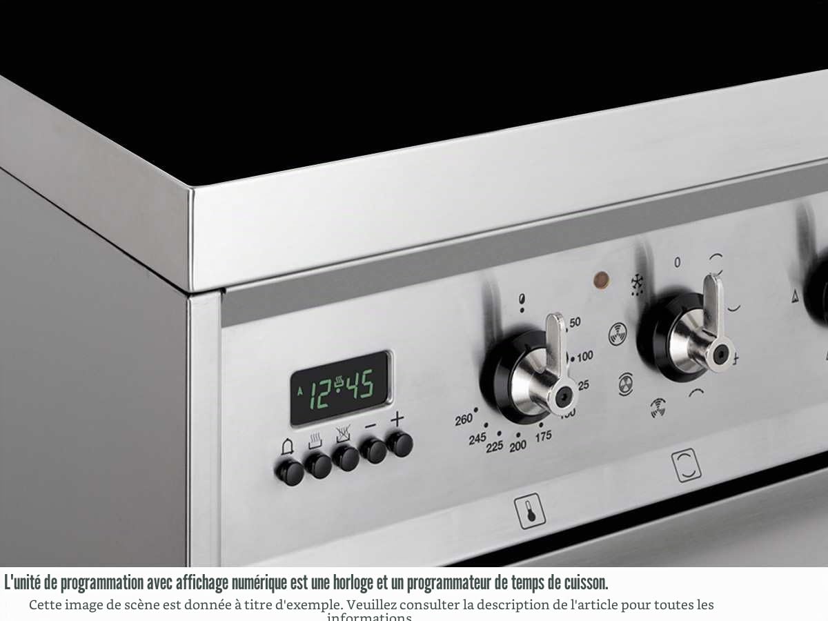 Cooker SMEG cx68 cm8 Stand stainless steel bäter Zone 60 cm Electric cooking stove Cooking