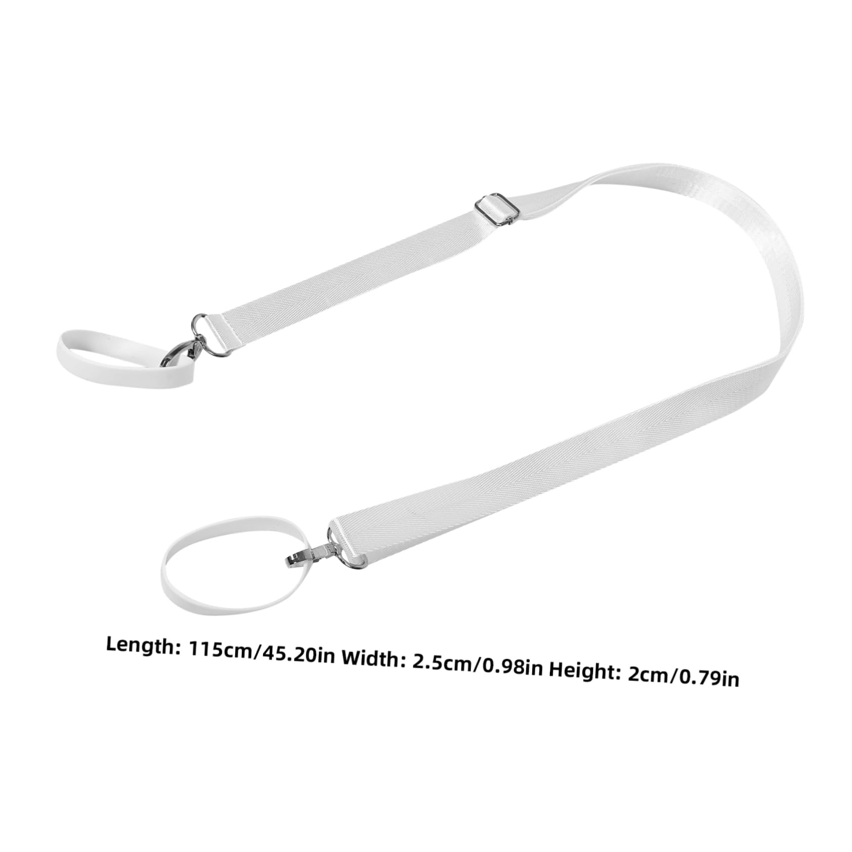 Toddmomy Effortless Badminton Practice Transparent Storage Container Badminton Center Strap and Tennis Net Tension Strap