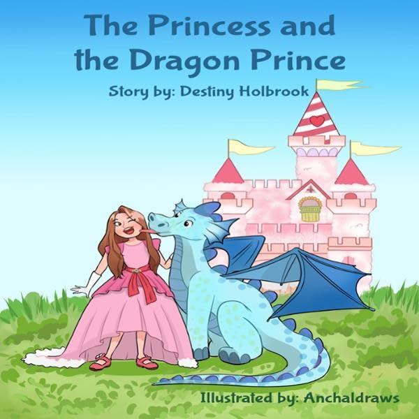 Cover art for The Princess and the Dragon Prince