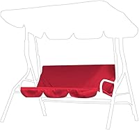 Vista 1 de Funda para asiento giratorio, impermeable, plegable, de repuesto, ultraligera, para silla de 3 asientos, cubierta de protección de hamaca