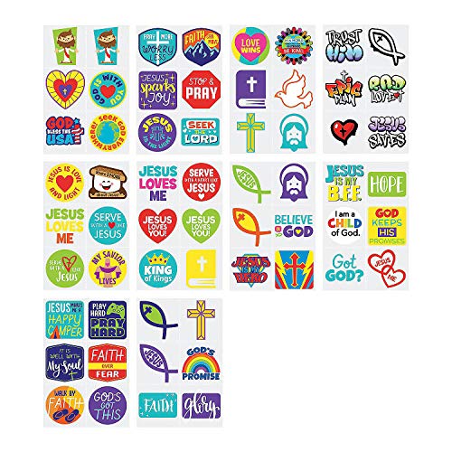 MEGA Religious Tattoo ASST - Apparel Accessories - 360 Pieces