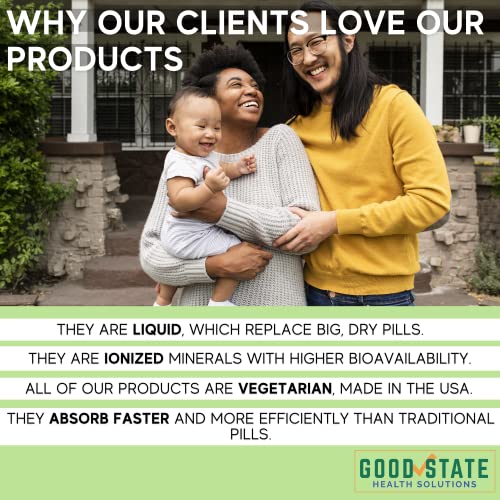 Good State Liquid Ionic Chromium Ultra Concentrate - 10 Drops Equals 200 Mcg - 100 Servings Per Bottle #TOP6