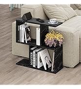 HOCUS PICUS Side Table with Magazine Rack for Living Room and Office ...