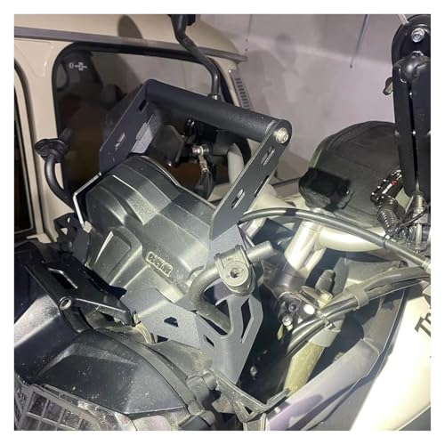 Plaque navigation GPS Triumph Tiger 800 support téléphone portable crossbar extension 2015-2017 - 5