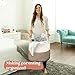Luxury Little XXXL Nursery Storage Basket, 22 x 22 x 14 inches - 100% Cotton Rope Baskets with Handles, Laundry Basket for Toys, Blankets and Pillows - Off White & Beige
