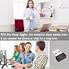 Undetectable Mouse Jiggler Shaker USB Mouse Mover for Computer Laptop, Automatic Mini Mouse Shaker Driver-Free Mouse Movement Simulator Keep Computer Awake, Plug-and-Play