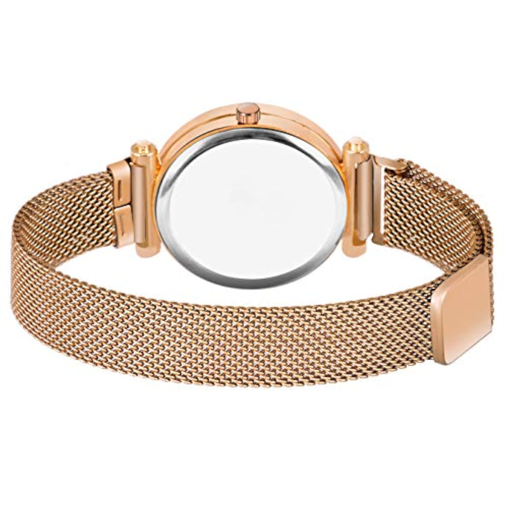 Women's Elegant Analog Timepiece with Butterfly Accents