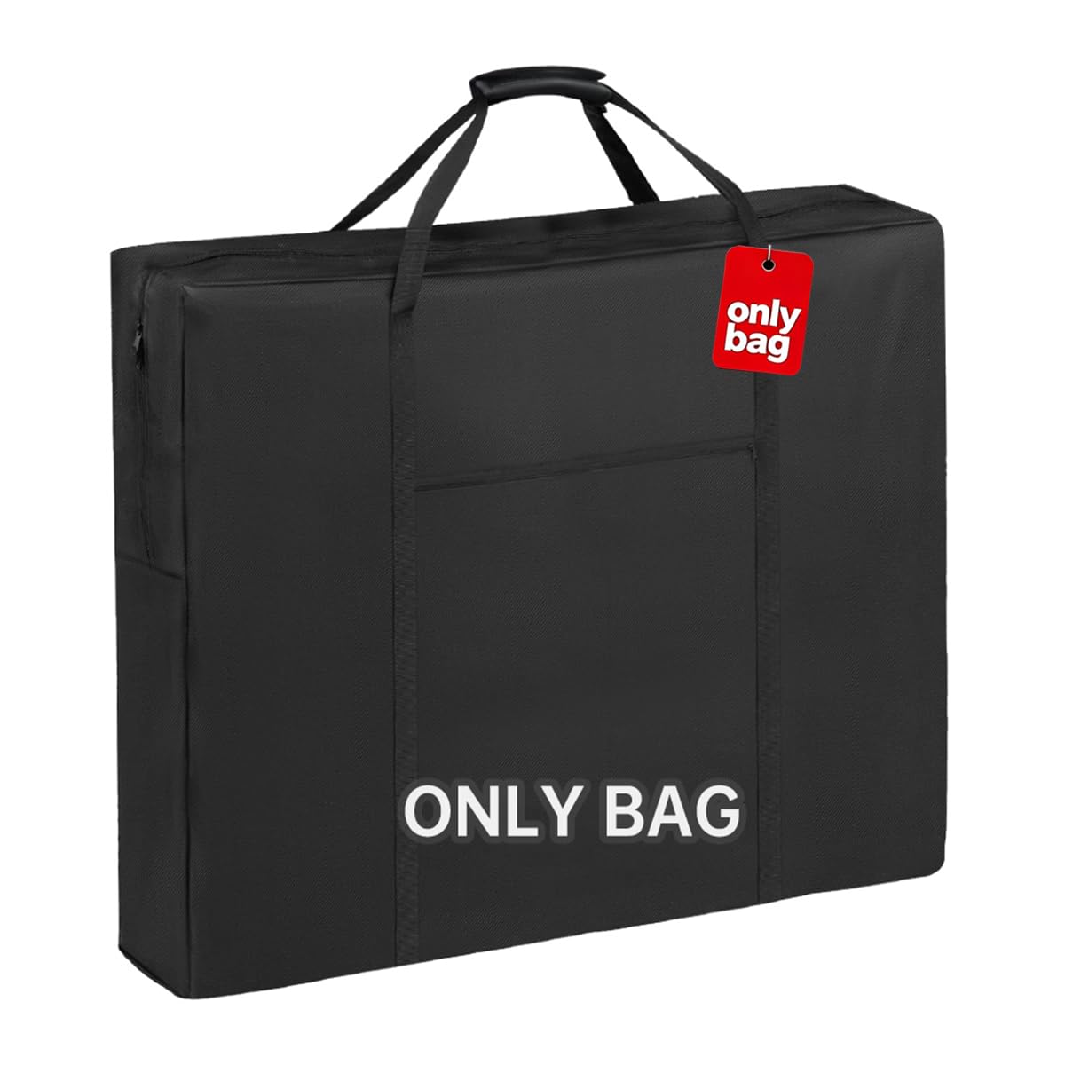 QYILUARE 6 Ft Folding Table Storage Bag-Water-Resistant Heavy Duty Large Carrying Bag for Transport Organizer with Pocket & Shoulder Straps | 37" L X