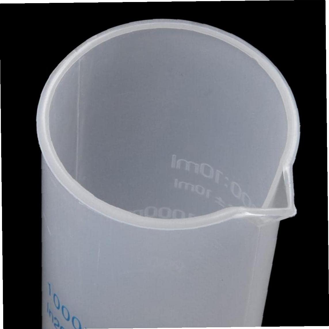 Probeta Octogonal Base De Plástico Autoclavable Blanca 1000 ml