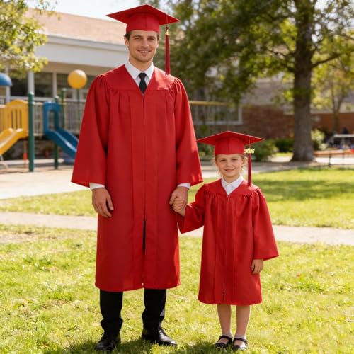 Ropa de graduado para niños y niñas con gorra escolar 2026 3