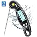 Produktbild Habor Grillthermometer, Küchenthermometer Digitale, Steak Fleischthermometer mit LCD-Hintergrundbeleuchtung, IPX67-wasserdichtem, mit Langer Sonde, Feststelltaste, Innen-und Aubenbereich BBQ, Weiß
