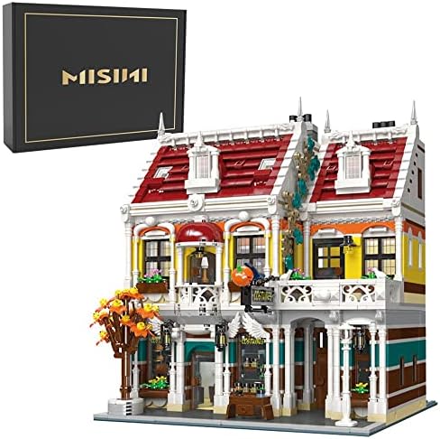 MISINI Jie Star 89131 Clothing Store House Building Kit, 3065Pcs/MOC Street View Building Block Set, Big Modular Bricks House Model Set, Awesome Building Toys Gift for Adults and Kid, New 2023