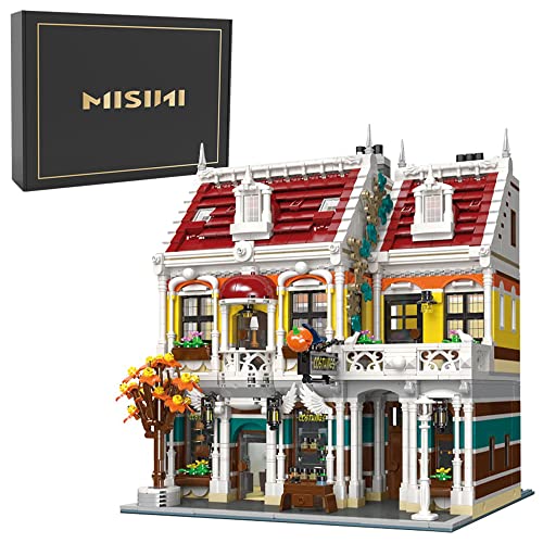 Misini Jie Star 89131 Clothing Store House Building Kit, 3065Pcs/Moc Street View Building Block Set, Big Modular Bricks House Model Set, Awesome Building Toys Gift For Adults And Kid, New 2023 #TOP2
