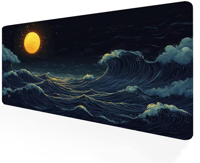 Tapis de souris grand format XXL cadeau idéal pour gamer et bureau