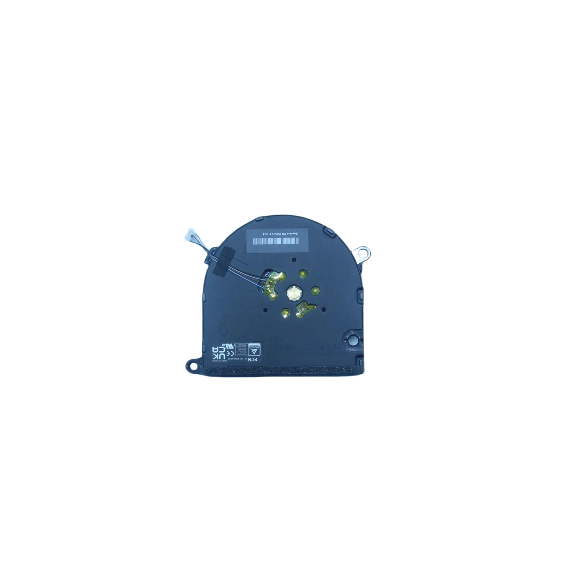 Ventola di Raffreddamento, Compatibile con HP, Compatibile con Book, PRO 14-FS TPN-Q307 P45771-001 P24351 DFS5K12605384H 5 V 0,5 A Ventilatore