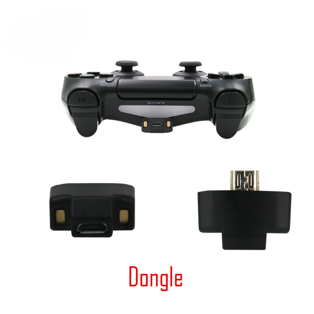 2016 Charging Station Dock for PS4 Controllers and PS Move, 4 in 1 Quad Charging Dock Black by E-MODS GAMING