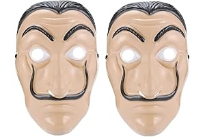 Money Heist Masks for Halloween Costume Party Pack