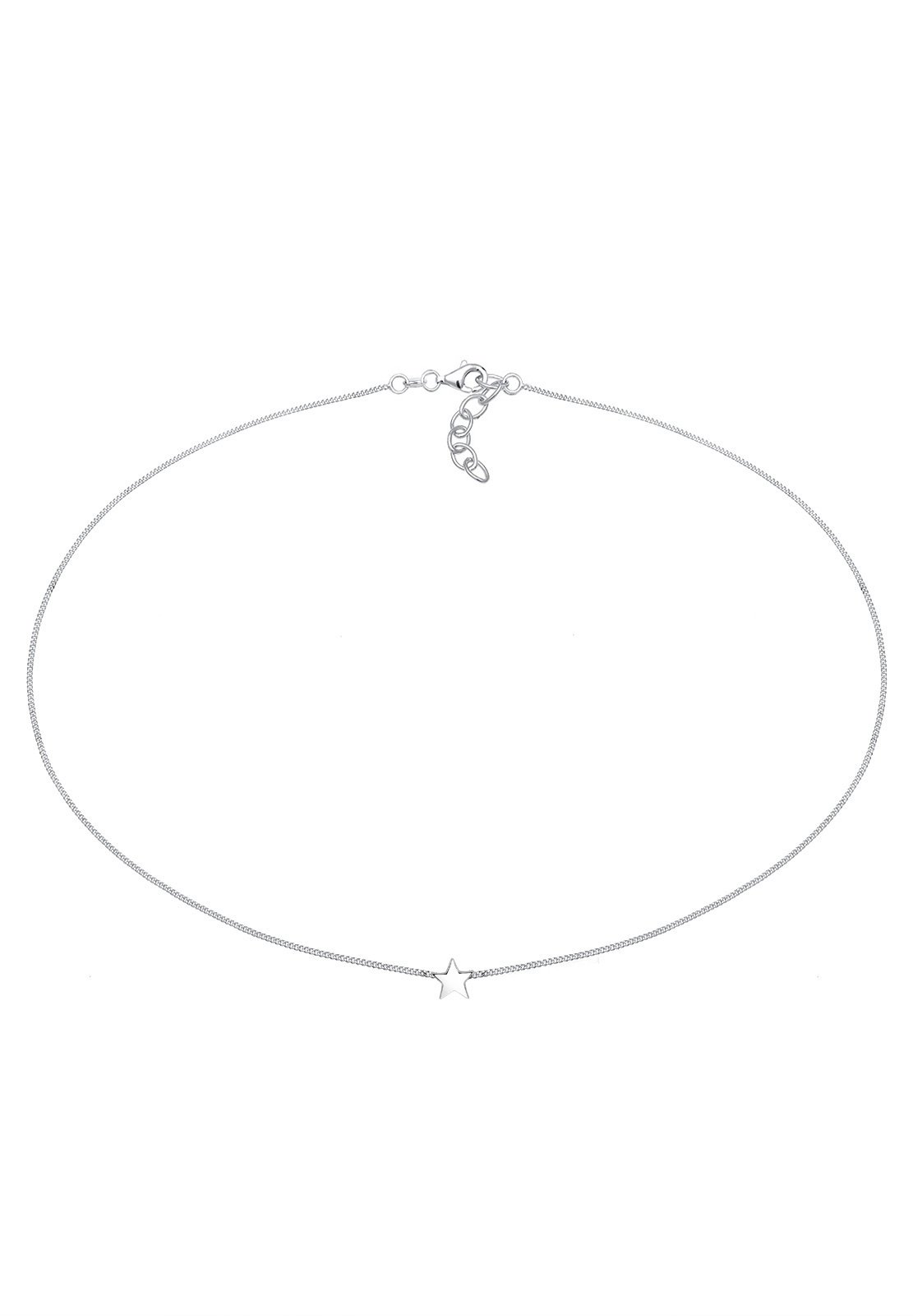 Elli Necklace Women Star Symbol Basic in 925 Sterling Silver