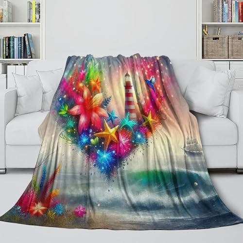 Couverture douillette phare 3D pour des nuits chaudes pleines de douceur - 5