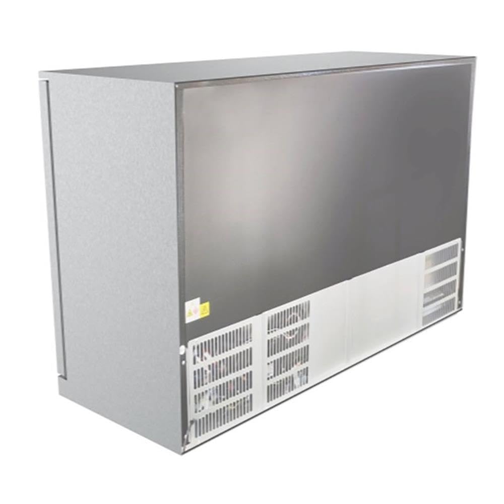 Pemberly Row 3-Door Stainless Steel Back Bar Cooler Refrigerator, Silver Finish, LED Lighting, Glass Doors, 11.3 Cu. Ft. Capacity, Adjustable Shelves, Commercial And Residential Beverage Storage on Fridge.com - View 5