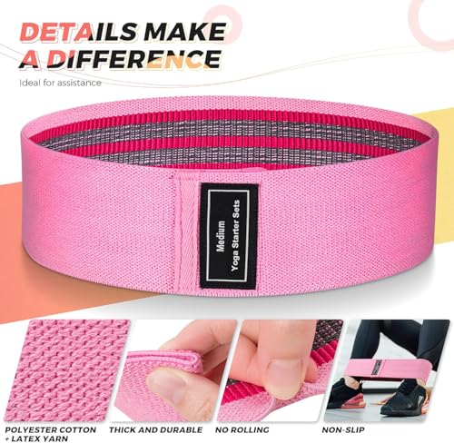 Renoj 3-Set Fabric Resistance Bands