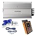 Kenwood KAC-M3004 4 Channel 600 Watt Amp Marine ATV Boat Amplifier + Wiring Kit