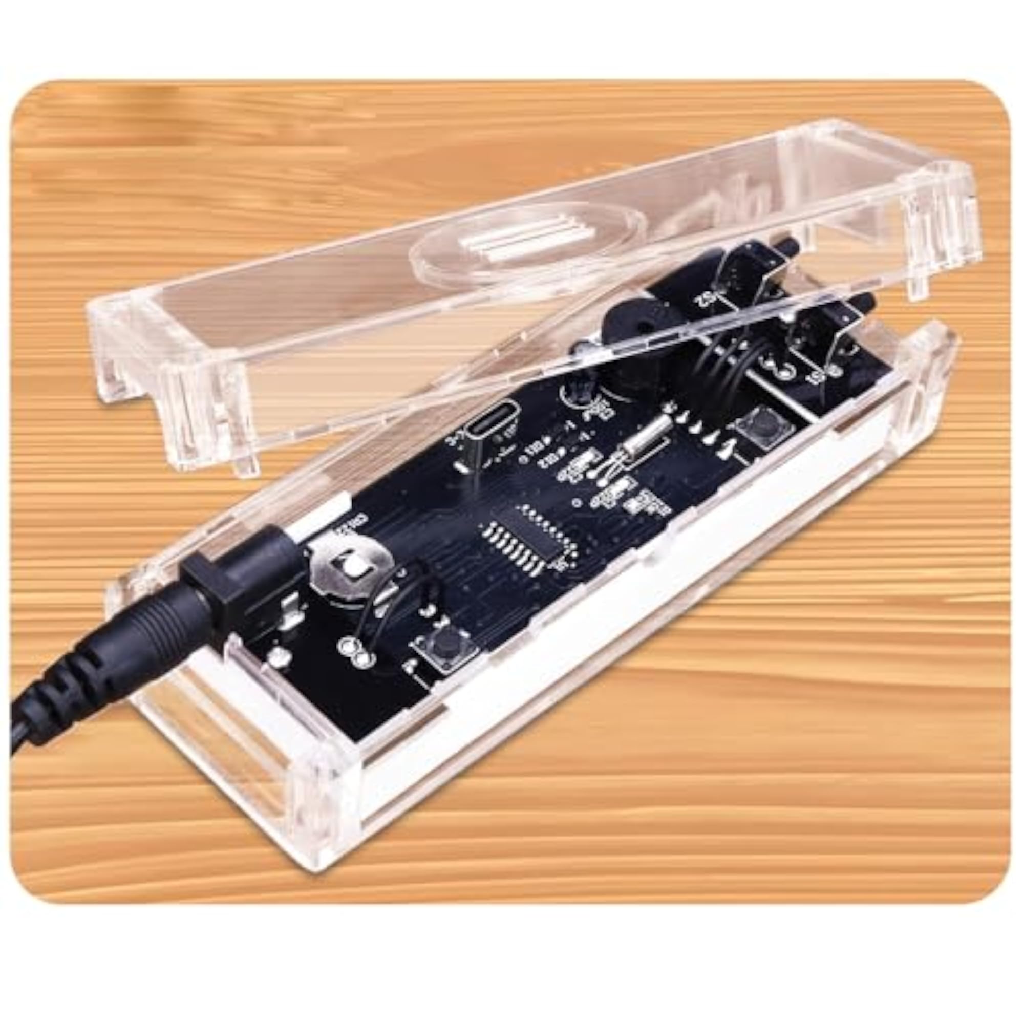 DIY Clock Electronic Kit RGB LED SMD Soldering