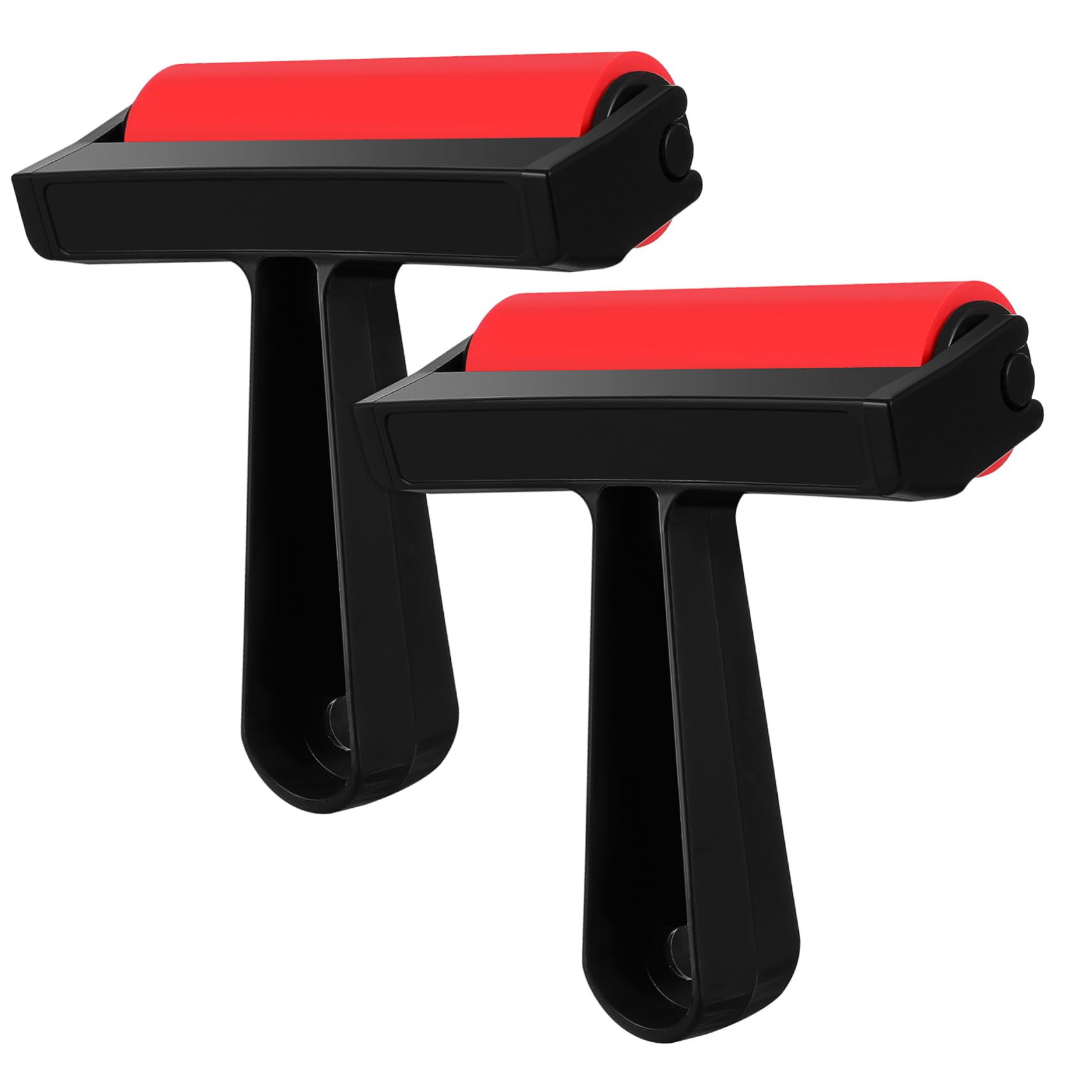 Beatifufu Supplies 2 Pack Manual Craft Rollers Multi-Function Rollers for DIY Painting Stamping