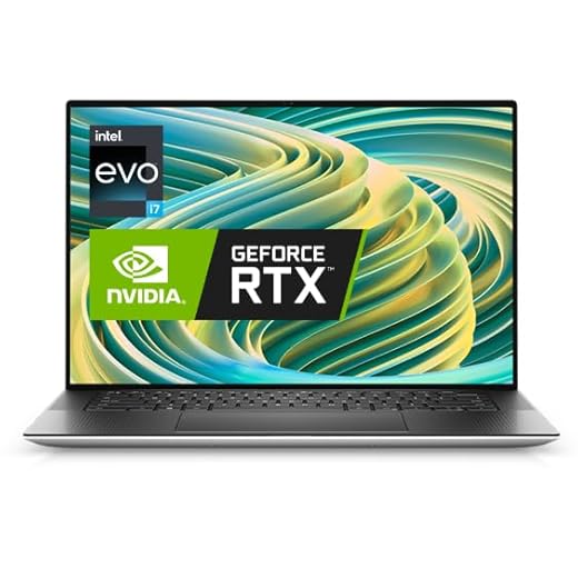 Dell XPS 15 9530 Laptop | 15.6" OLED 3.5k Display | Intel Core i7-13700H | 16 GB RAM | 1 TB SSD | NVIDIA GeForce RTX 4060 | Windows 11 Home | QWERTZ | Silver