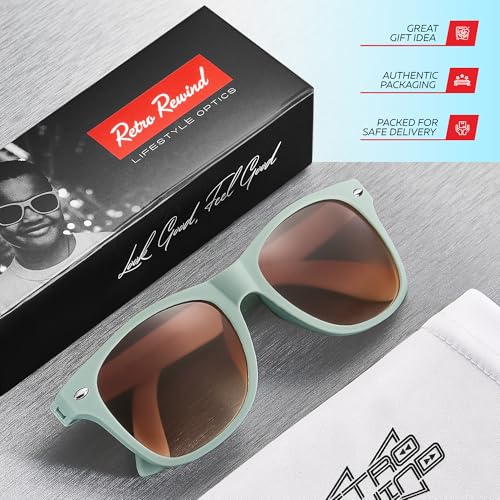 Image of Retro Rewind Kids Sunglasses for Boys Girls Age 3-12 - Shatterproof UV400 Toddler Children Sun Glasses