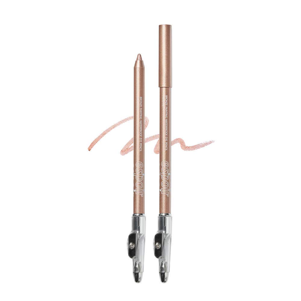 EspoirBronze Painting Waterproof Eye Pencil #5 Paint Me | Long-Lasting Smudge Proof Eyeliner