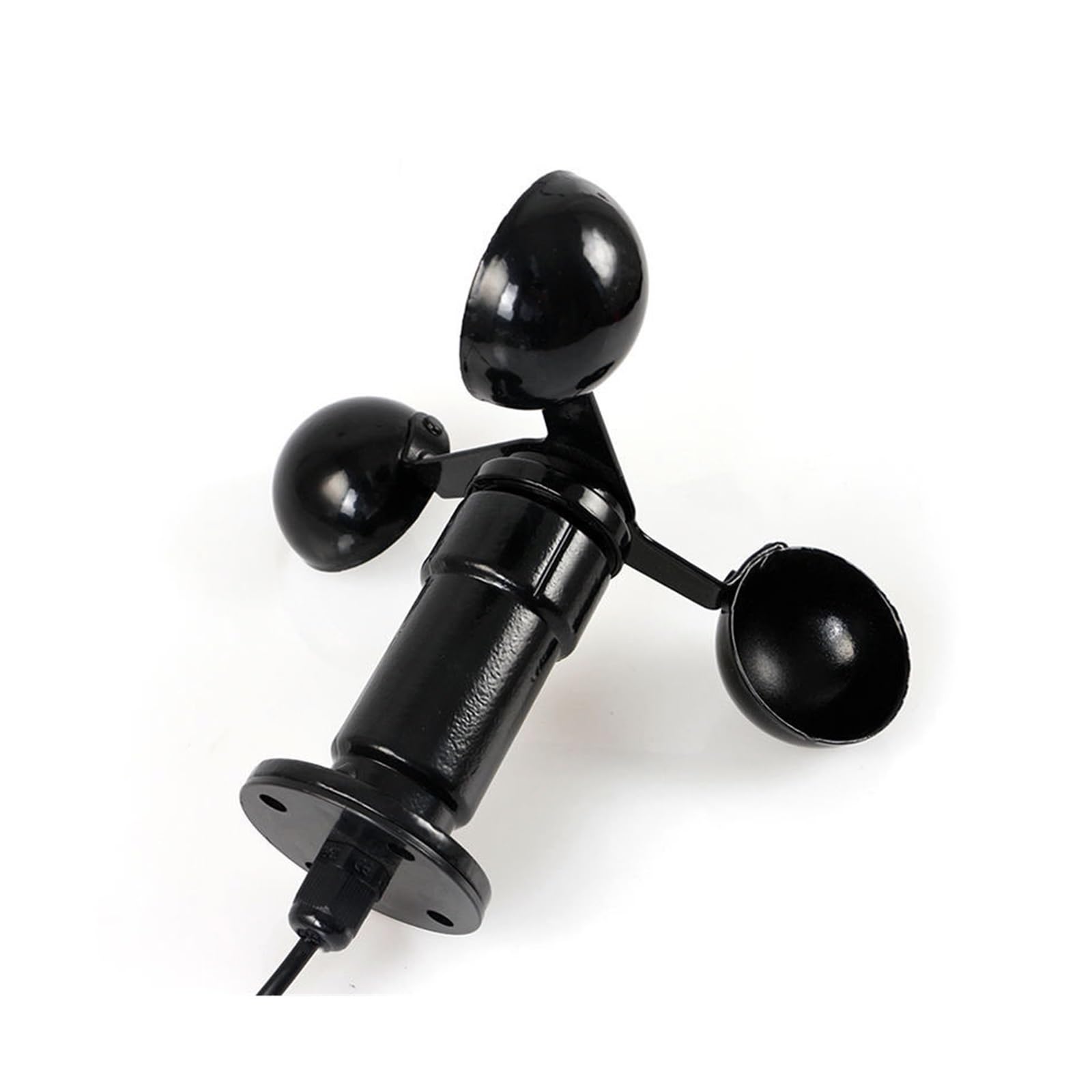 PXQCHAVLN Metal Aluminum Alloy Shell Durable Wind Speed And Direction Transmitter Sensor RS485 4-20MA 0-5V 0-10V Output 360 ° For Environmental(Rs485 Output,Wind speed)