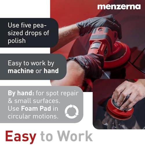 Image of menzerna Polishing Set 8oz - HCC1000, MCC2500 & 3800 | 3-Step System for Scratch Removal, Swirl Elimination & Mirror-Like Finish