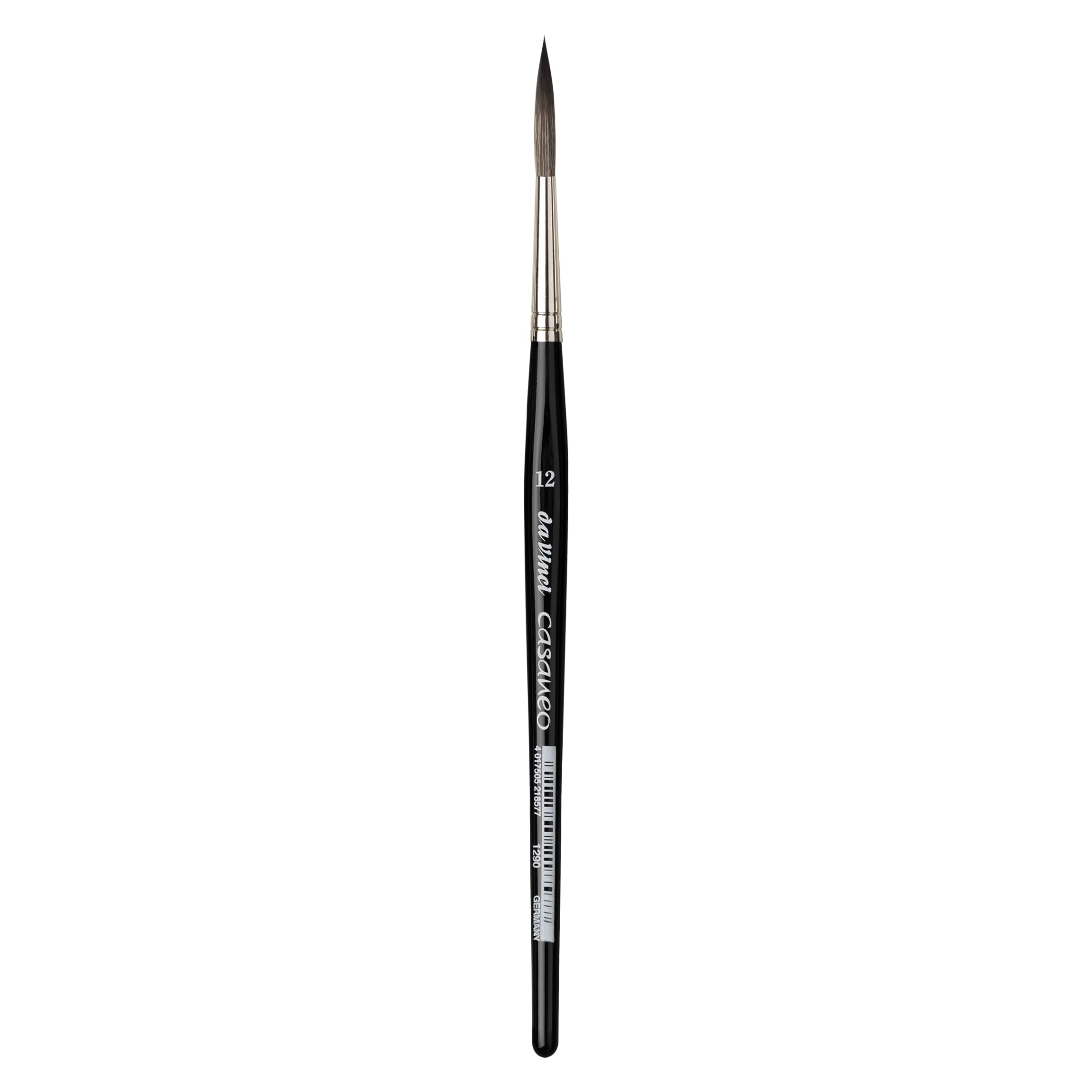 da Vinci, CASANEO, tugboat, watercolour brush, synthetic fibres, artist's brush, watercolour painting, liquid acrylic paints, made in Germany, tugboat, size 12