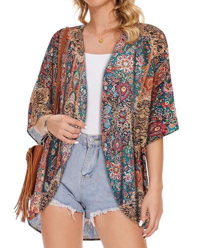 Image of Swimsuit Coverups for Women Sarong Beach Bikini Wrap Sheer Short Skirt Chiffon Scarf for Swimwear