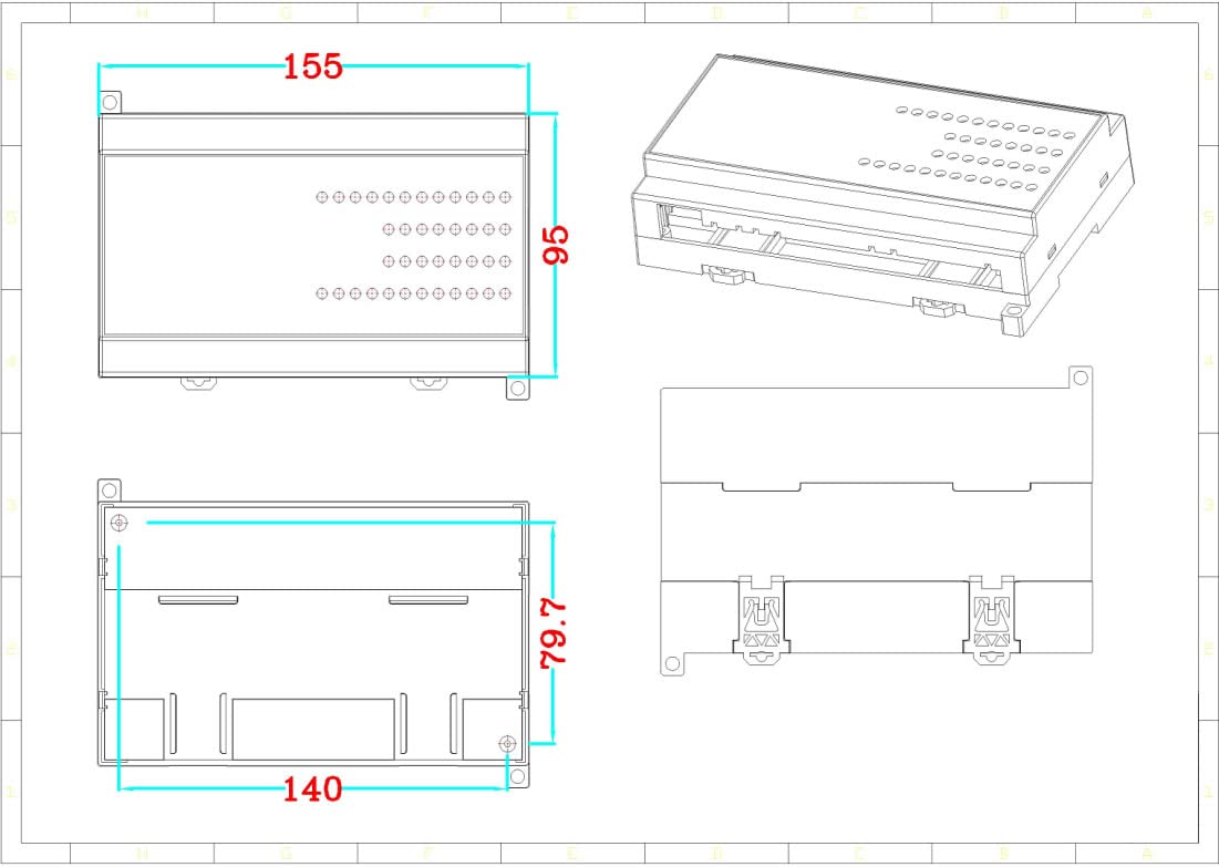 CWT-MB308D 32DI 32-Channel Digital Input RS485 Nepal | Ubuy