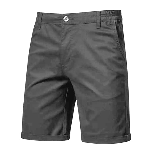 Bermuda De Sarja Masculina Slim Color Alfaiataria Sport Fino de Algodão com Elastano Diversas Cores