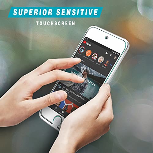 Image of HPTech iPod Touch 6 /5 Screen Protector - (2-Pack) Tempered Glass Film for Apple iPod Touch 6G (6th Generation) / 5G (5th Generation) with Lifetime Replacement Warranty