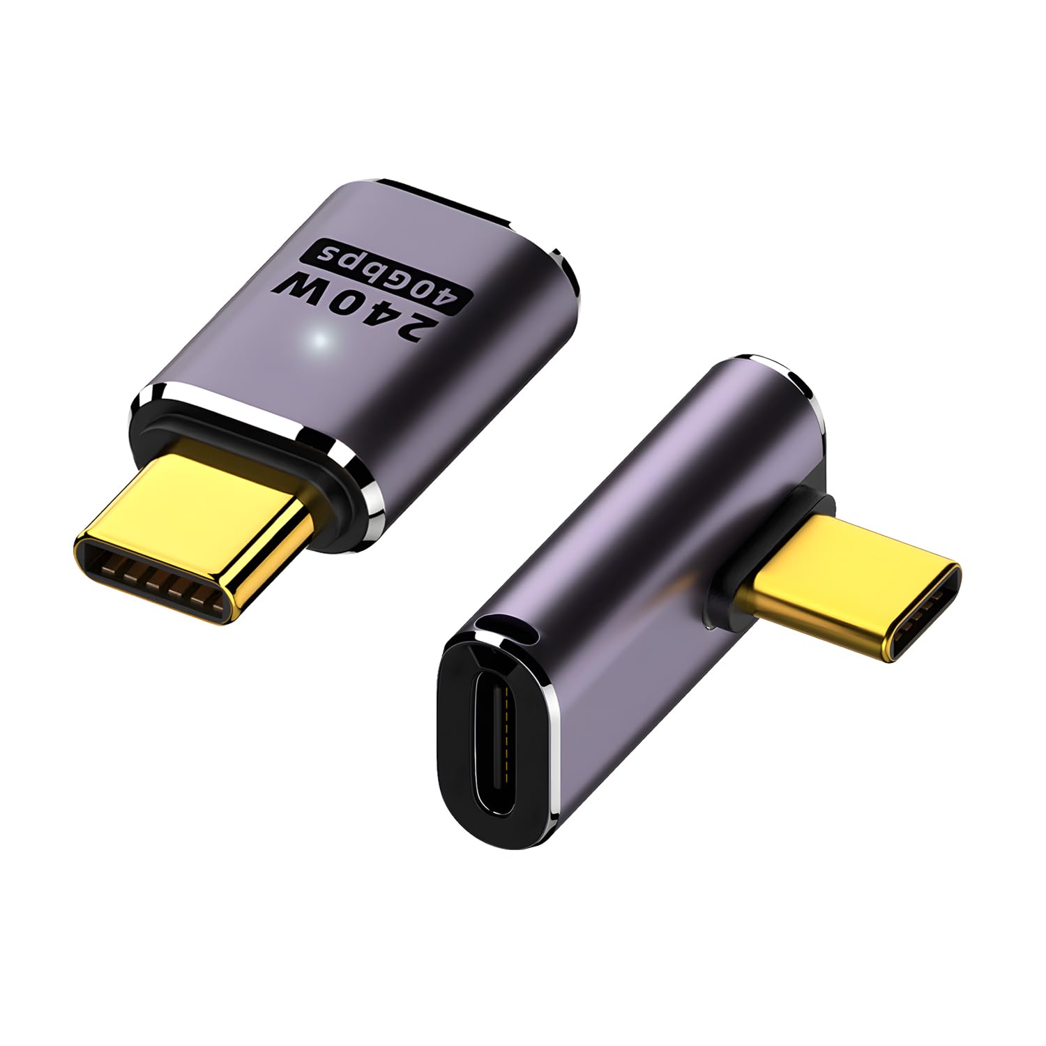 Amazon.co.jp: 日本の中小企業 L型 USB-C 変換アダプタ USB4 40Gbps